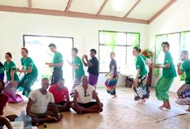 Volunteers Work with Community Village Children on the Culture & Community Project Volunteers on the Culture & Community project in Fiji get immersed in the local community