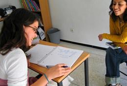 Morocco A volunteer learns Arabic as part of her Care & Arabic High School Special Project in Morocco.