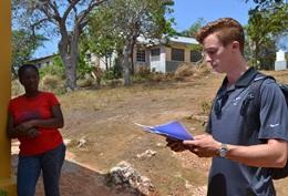 Law & Human Rights Projects Abroad Human Rights interns take part in an activity at a local school in Jamaica